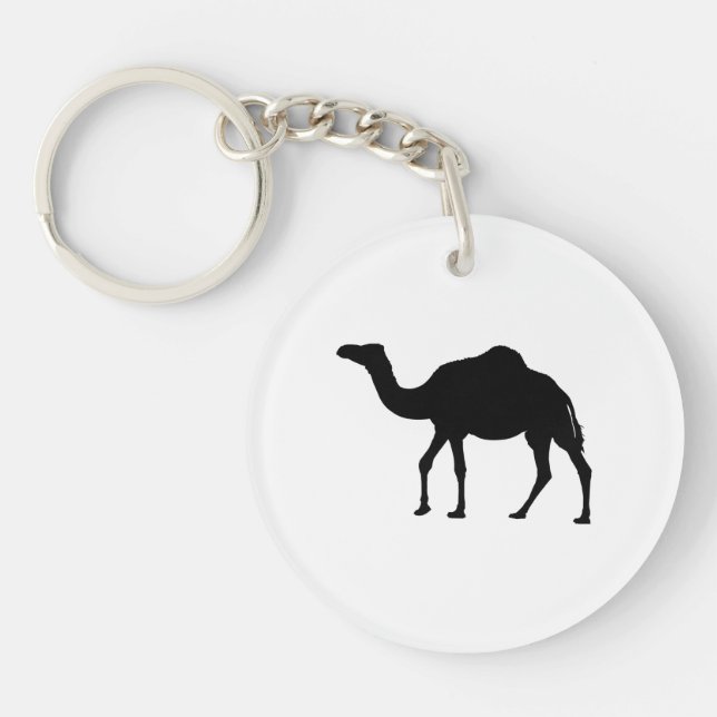 camel Silhouette  Keychain (Front)