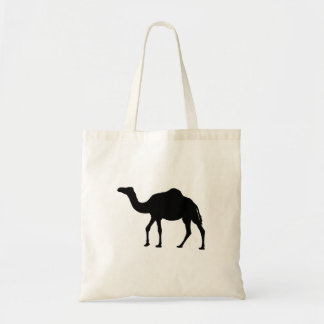 camel Silhouette Tote Bag