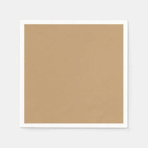 Camel Solid Colour Napkin
