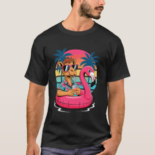 Camel Sunglasses Beach Summer Vacation Pool Float  T-Shirt