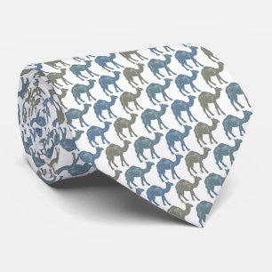 Camel Tie Armani Grey PRINTED ON FRONT ONLY