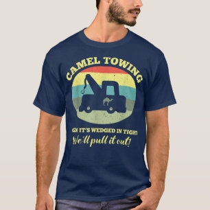 Camel Towing Funny Halloween Retro Treating Collec T-Shirt