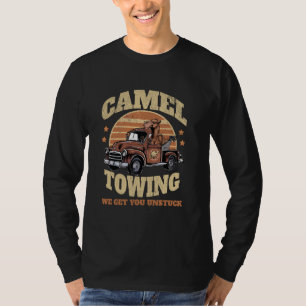 Camel Towing Inappropriate Humour Adult Humour Cam T-Shirt