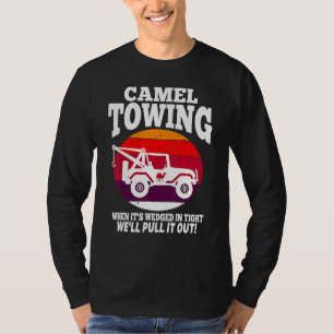 Camel Towing Retro Camel Towing Halloween T-Shirt