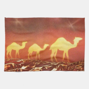 Camel Trail Kitchen Towel