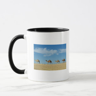 Camel train mug