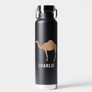 Camel Unique Boy Birthday Personalized Custom Name Water Bottle
