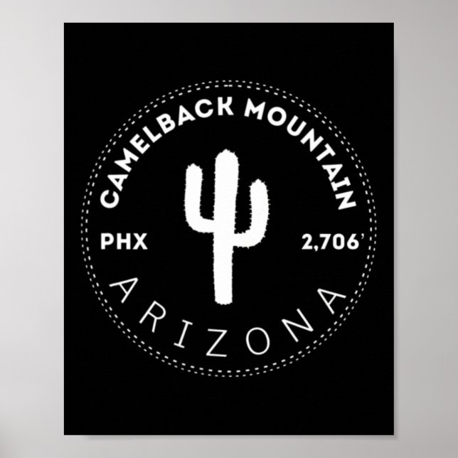 Camelback Mountain - Phoenix Arizona Climbing And  Poster (Front)
