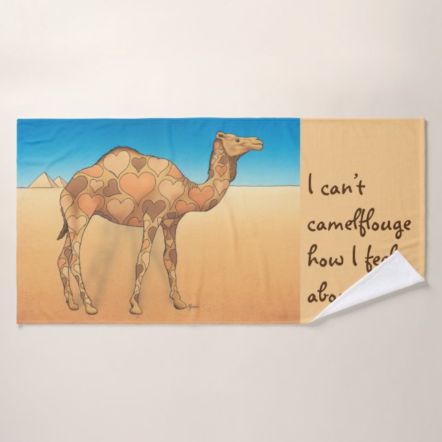 Camelflouge Bath Towel Set (Bath Towel)