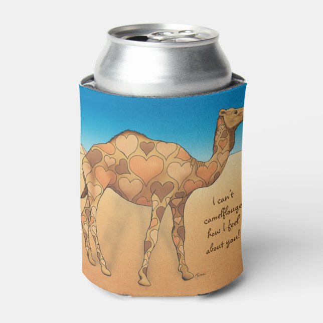 Camelflouge Can Cooler (Can Front)