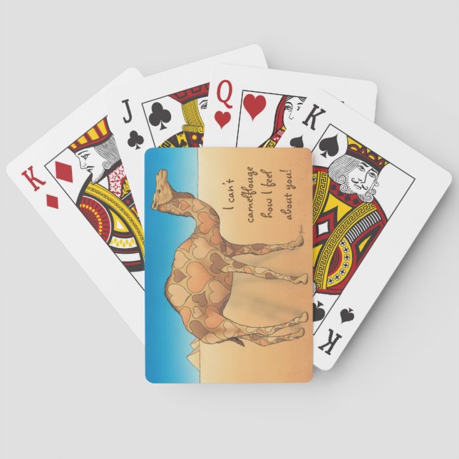 Camelflouge Playing Cards (Back)