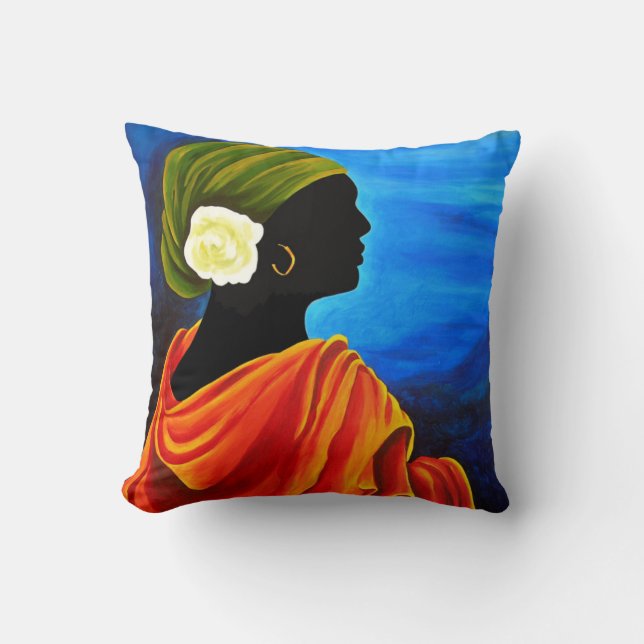 Camelia 2008 throw pillow (Front)