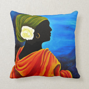 Camelia 2008 throw pillow