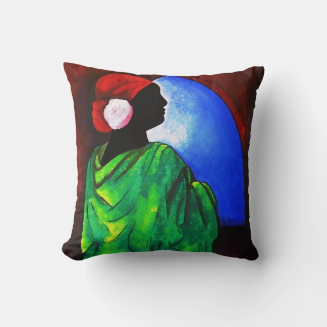 Camelia Rose 2008 Throw Pillow (Front)