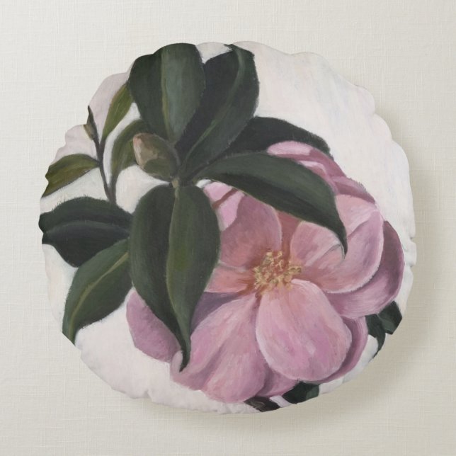 Camellia 1998 round pillow (Front)