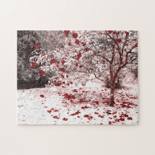 Camellia bush jigsaw puzzle