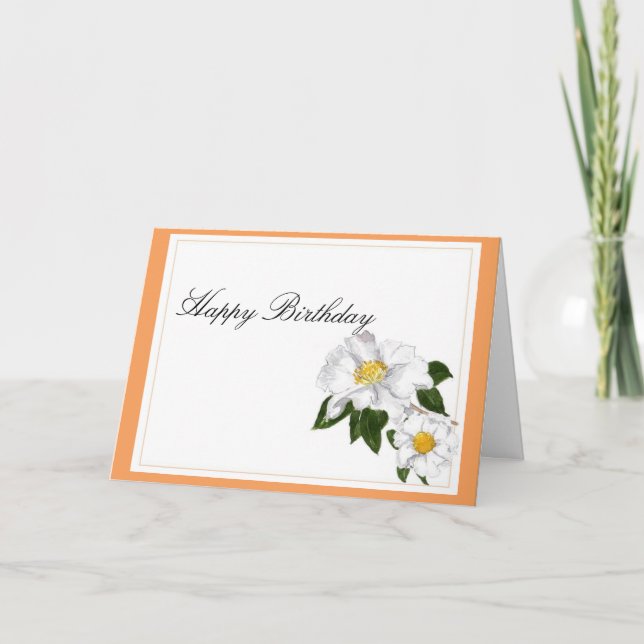 Camellia Card (Front)