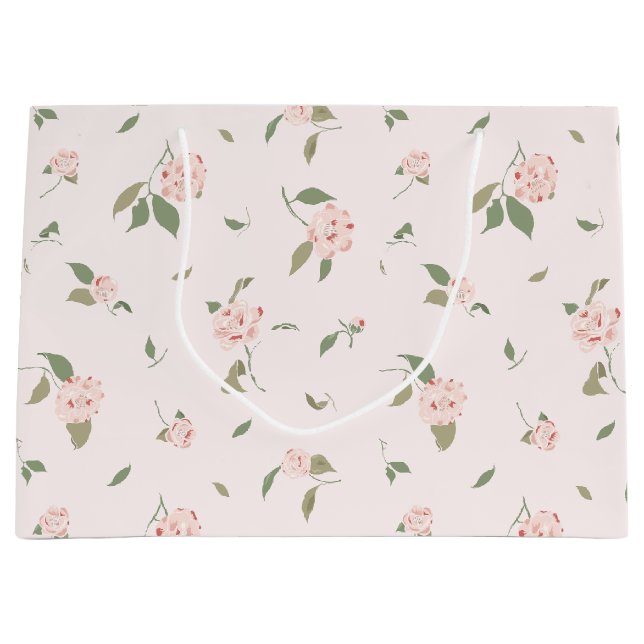 Camellia Garden Large Gift Bag (Front)