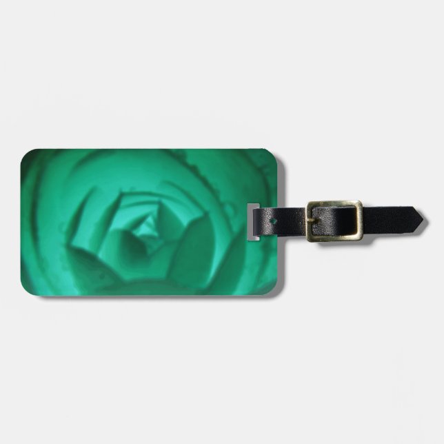 Camellia Hypnotic Custom Luggage Tag (Front Horizontal)