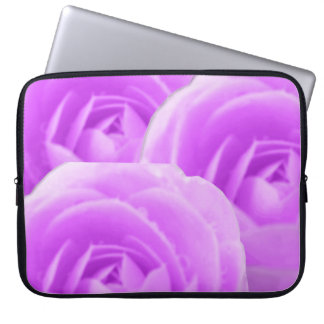 Camellia Purple Laptop Bag