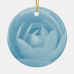 Camellia Whirlpool Flower Ceramic Ornament