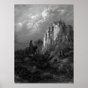Camelot by Gustave Doré 1868 Poster