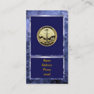 Camelot Wizard Knight King Arthur Business Card