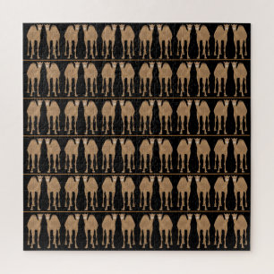 Camels 20 x 20 Jigsaw Puzzle