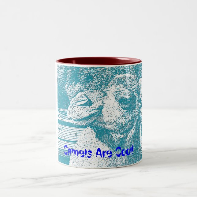 Camels Are Cool Two-Tone Coffee Mug (Center)