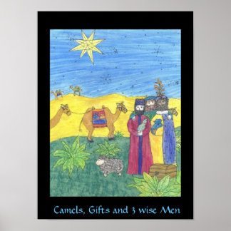 CAMELS CADEAUX ET TROIS HOMMES SAGES poster