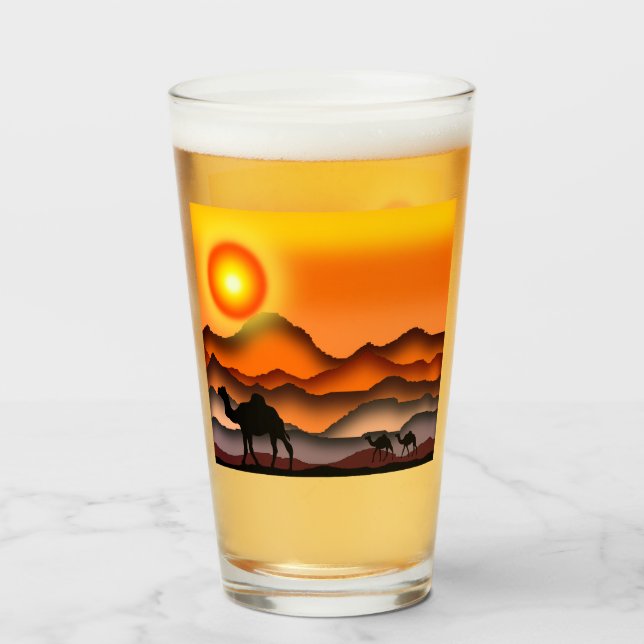 Camels Glass (Front Filled)
