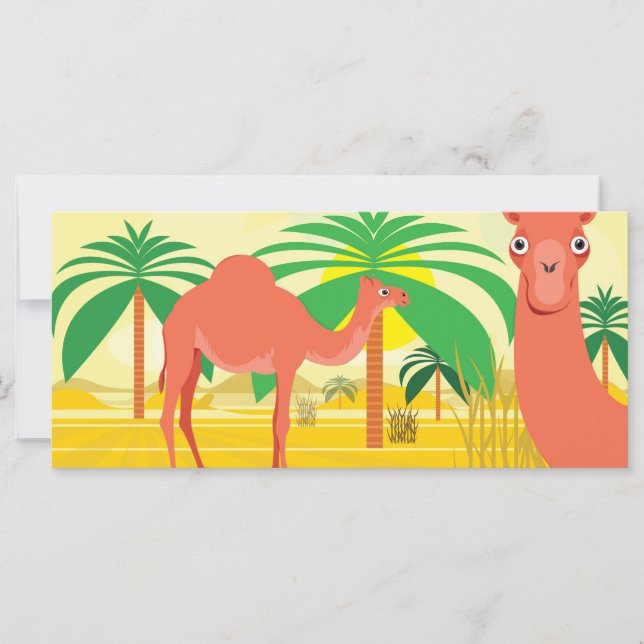 Camels illustration (Front)