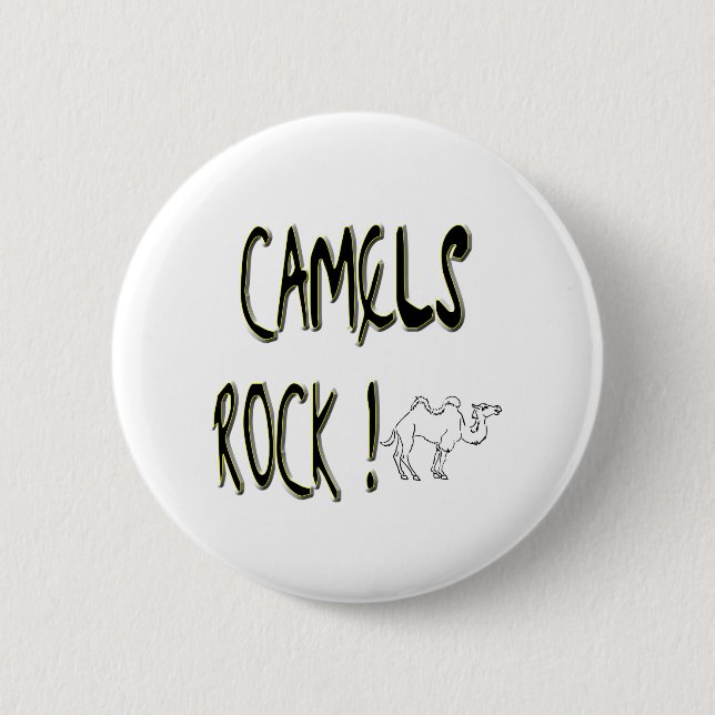 Camels Rock! Button (Front)