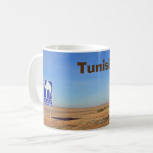 Camels sign, Tunisia Coffee Mug
