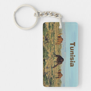 Camels, Tunisia Keychain