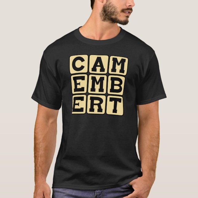 Camembert, Soft Cheese T-Shirt (Front)