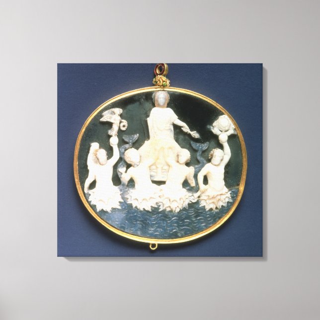 Cameo commemorating the Naval victory of Canvas Print (Front)