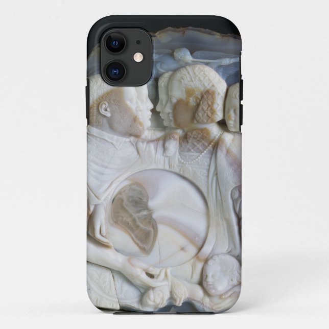 Cameo depicting Cosimo de Medici (1519-74) and his Case-Mate iPhone Case (Back)