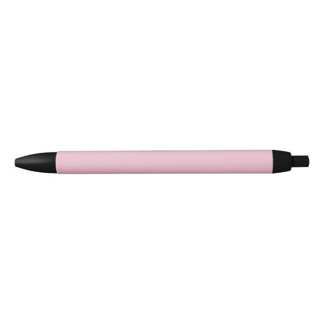  Cameo pink (solid colour)  Black Ink Pen (Front)