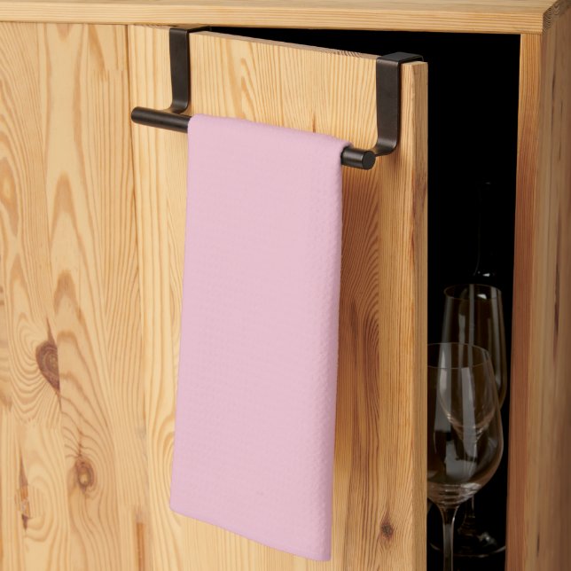  Cameo pink (solid colour)  Kitchen Towel (Thirds Fold)