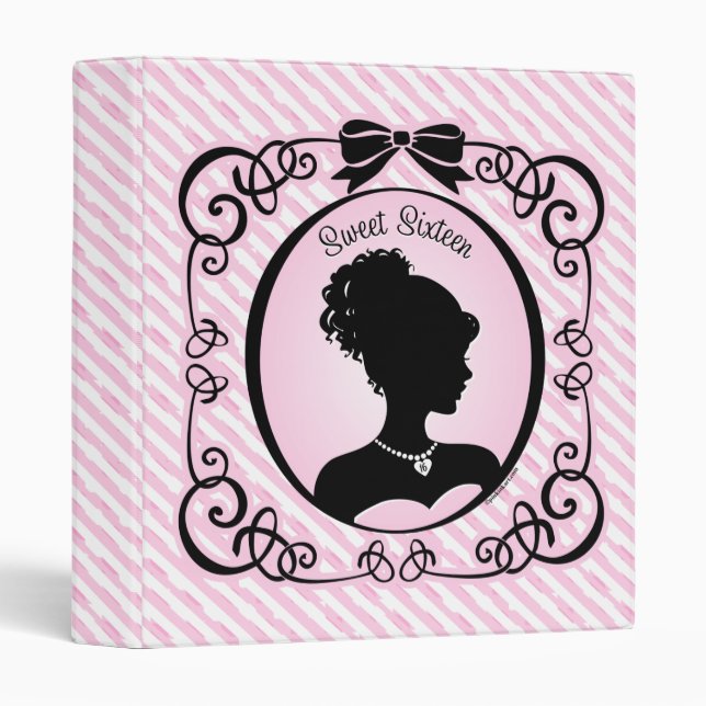 Cameo Sweet 16 Keepsake Binder (Front/Spine)