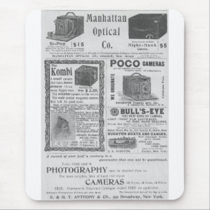 Camera ads mouse pad
