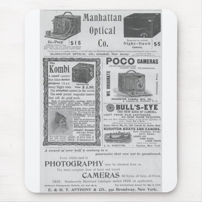 Camera ads mouse pad (Front)