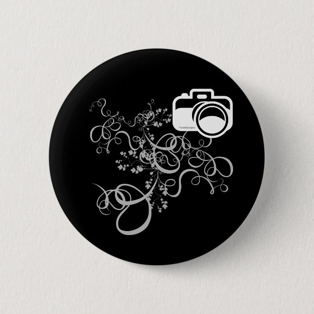 Camera Art 2 Inch Round Button (Front)
