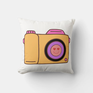 Camera Art  Throw Pillow