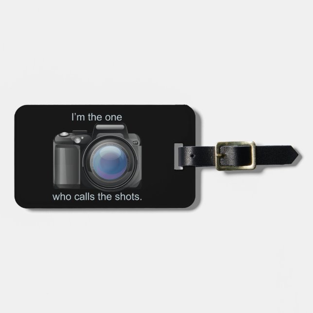 Camera Bag Tag (Front Horizontal)