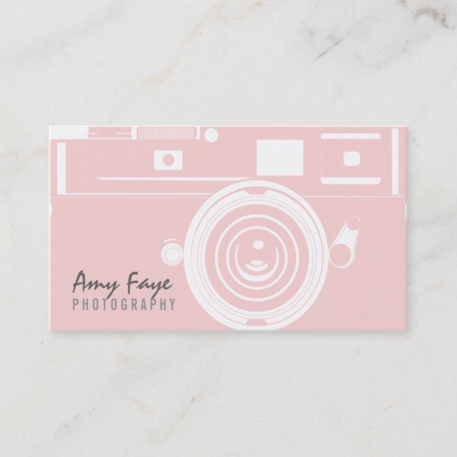 Camera Business Cards | Photography (Front)