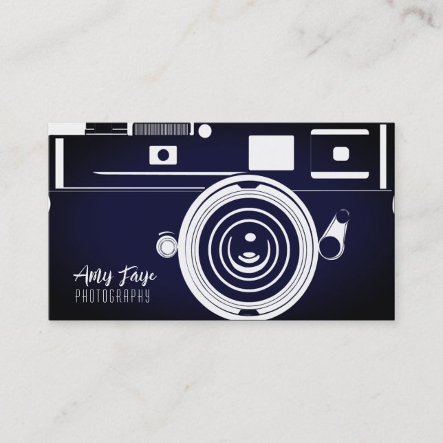 Camera Business Cards | Photography (Front)