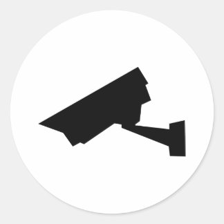 Camera Classic Round Sticker