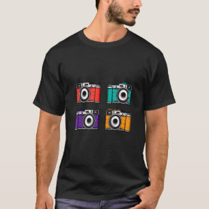 Camera Collection Vintage Collector T-Shirt